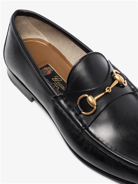 black gucci horsebit loafers|Gucci Loafers for Men .